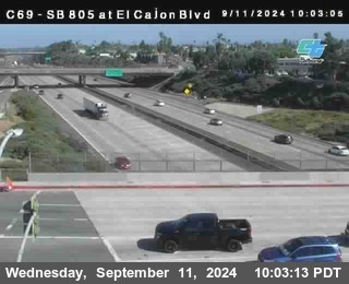 SB 805 at El Cajon Blvd (On Ramp)