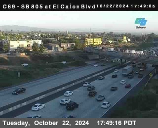 SB 805 at El Cajon Blvd (On Ramp)