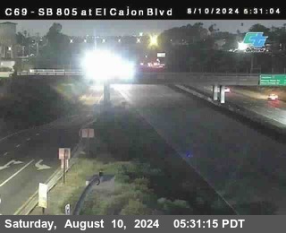 SB 805 at El Cajon Blvd (On Ramp)