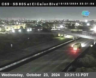 SB 805 at El Cajon Blvd (On Ramp)