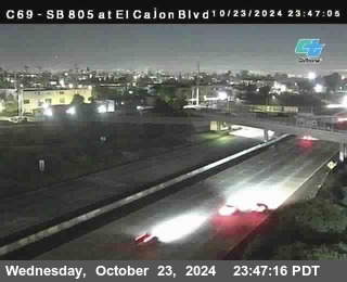 SB 805 at El Cajon Blvd (On Ramp)