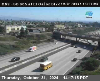 SB 805 at El Cajon Blvd (On Ramp)