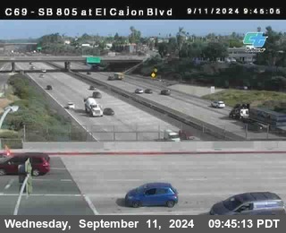 SB 805 at El Cajon Blvd (On Ramp)