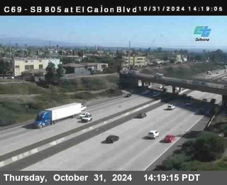 SB 805 at El Cajon Blvd (On Ramp)