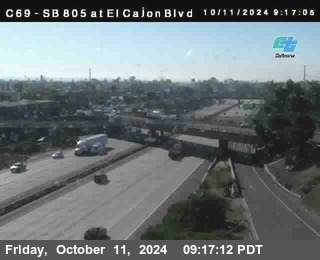 SB 805 at El Cajon Blvd (On Ramp)