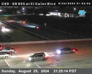 SB 805 at El Cajon Blvd (On Ramp)