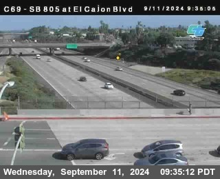 SB 805 at El Cajon Blvd (On Ramp)