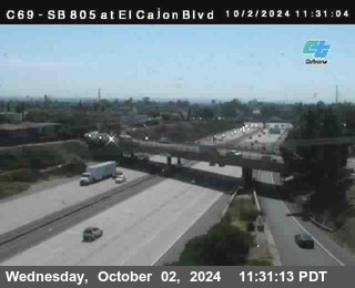 SB 805 at El Cajon Blvd (On Ramp)