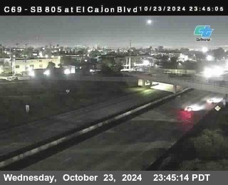 SB 805 at El Cajon Blvd (On Ramp)