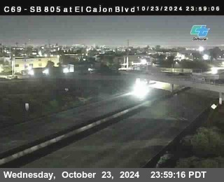 SB 805 at El Cajon Blvd (On Ramp)