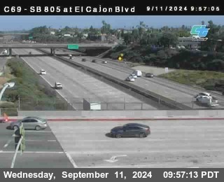 SB 805 at El Cajon Blvd (On Ramp)