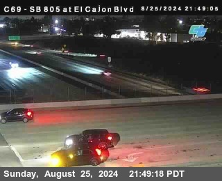 SB 805 at El Cajon Blvd (On Ramp)