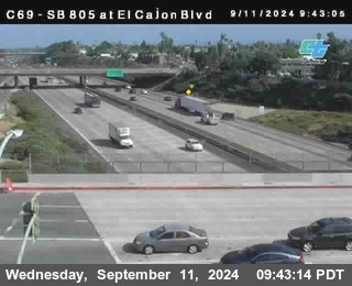 SB 805 at El Cajon Blvd (On Ramp)