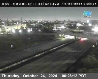 SB 805 at El Cajon Blvd (On Ramp)