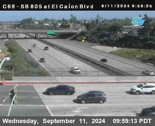 SB 805 at El Cajon Blvd (On Ramp)