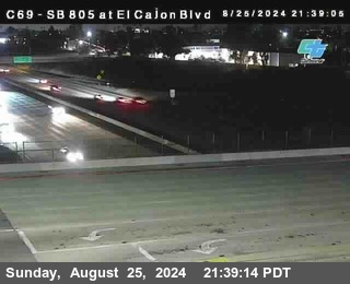 SB 805 at El Cajon Blvd (On Ramp)