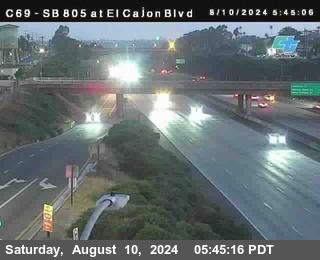 SB 805 at El Cajon Blvd (On Ramp)