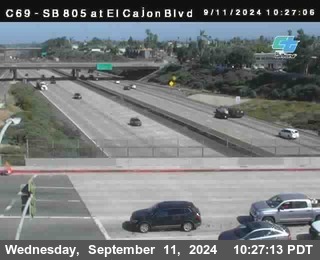 SB 805 at El Cajon Blvd (On Ramp)