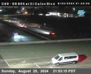 SB 805 at El Cajon Blvd (On Ramp)