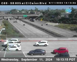 SB 805 at El Cajon Blvd (On Ramp)