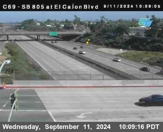 SB 805 at El Cajon Blvd (On Ramp)