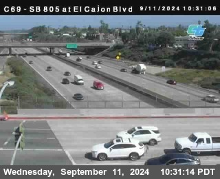 SB 805 at El Cajon Blvd (On Ramp)