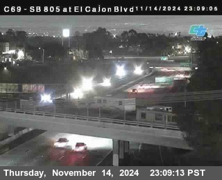 SB 805 at El Cajon Blvd (On Ramp)