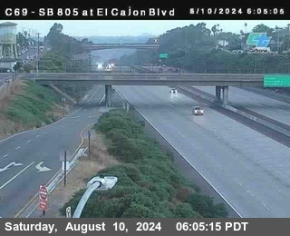 SB 805 at El Cajon Blvd (On Ramp)