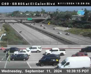 SB 805 at El Cajon Blvd (On Ramp)