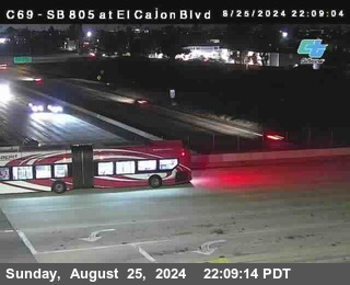 SB 805 at El Cajon Blvd (On Ramp)