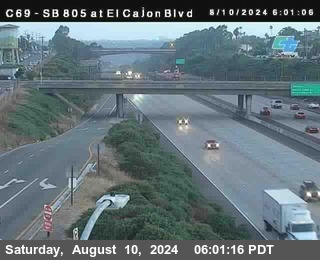 SB 805 at El Cajon Blvd (On Ramp)