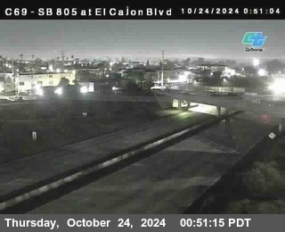 SB 805 at El Cajon Blvd (On Ramp)