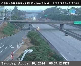 SB 805 at El Cajon Blvd (On Ramp)