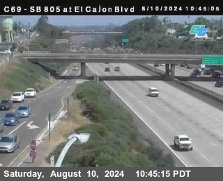 SB 805 at El Cajon Blvd (On Ramp)