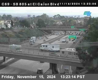 SB 805 at El Cajon Blvd (On Ramp)