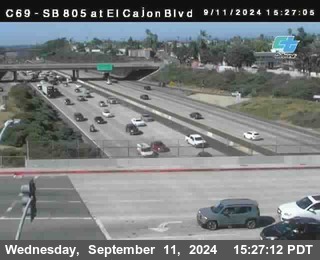 SB 805 at El Cajon Blvd (On Ramp)