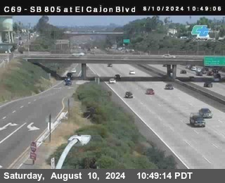 SB 805 at El Cajon Blvd (On Ramp)