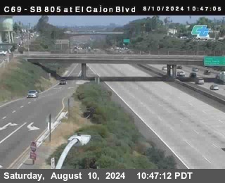 SB 805 at El Cajon Blvd (On Ramp)