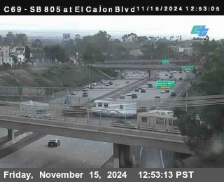 SB 805 at El Cajon Blvd (On Ramp)