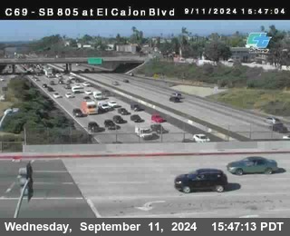 SB 805 at El Cajon Blvd (On Ramp)