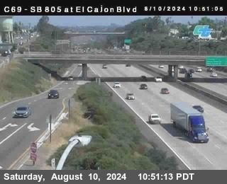 SB 805 at El Cajon Blvd (On Ramp)