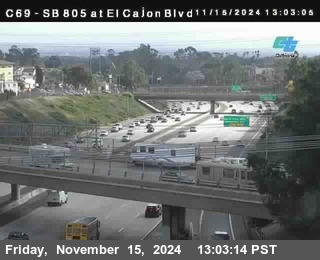 SB 805 at El Cajon Blvd (On Ramp)