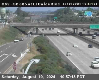 SB 805 at El Cajon Blvd (On Ramp)