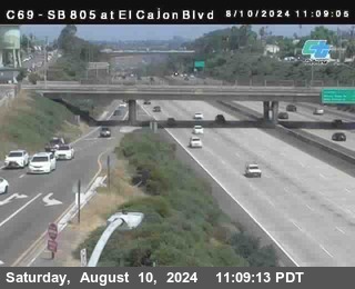 SB 805 at El Cajon Blvd (On Ramp)