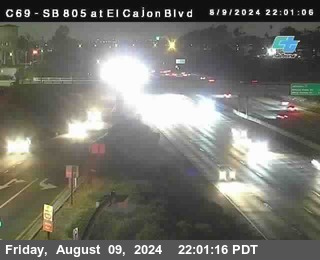 SB 805 at El Cajon Blvd (On Ramp)