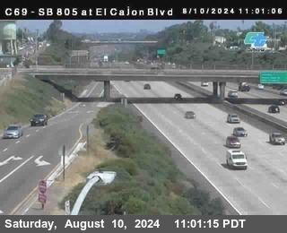 SB 805 at El Cajon Blvd (On Ramp)