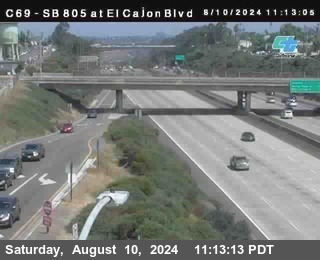 SB 805 at El Cajon Blvd (On Ramp)