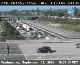 SB 805 at El Cajon Blvd (On Ramp)