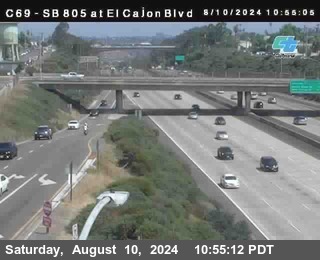 SB 805 at El Cajon Blvd (On Ramp)