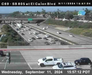 SB 805 at El Cajon Blvd (On Ramp)